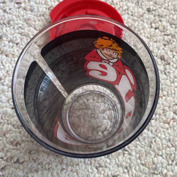 Vintage Anne The Musical Travel Tumbler NYC Broadway Show Collectible Cup w Lid - Picture 9 of 12